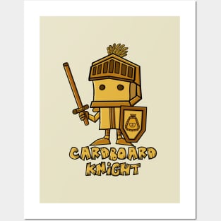 Cardboard Knight Posters and Art